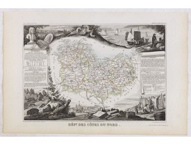 LEVASSEUR, V. -  Dépt. Des Côtes Du Nord. N°21.  [ St. Brieuc / St.Malo ]